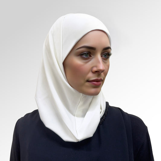 حجاب ساده قطعتين