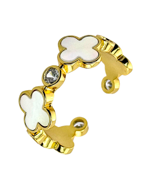 Clover Touch Ring