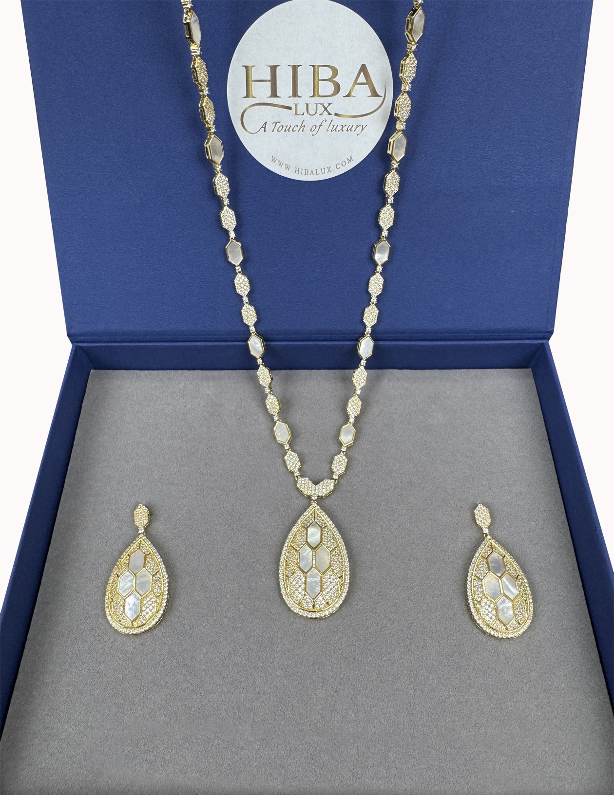 Golden Teardrop Set