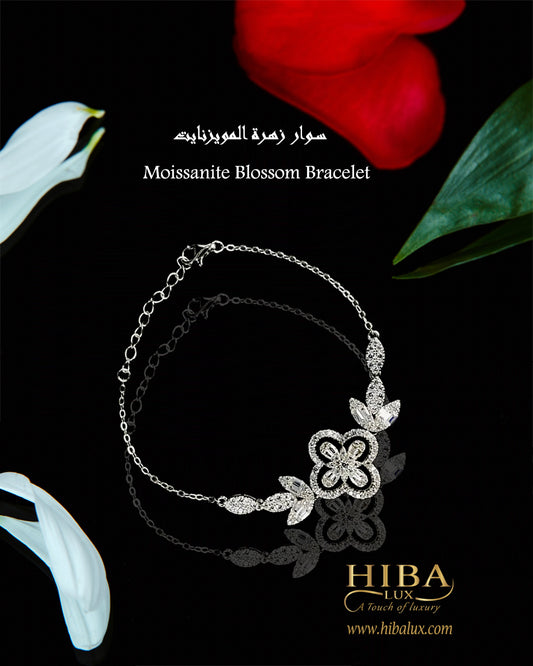 Moissanite Blossom Bracelet