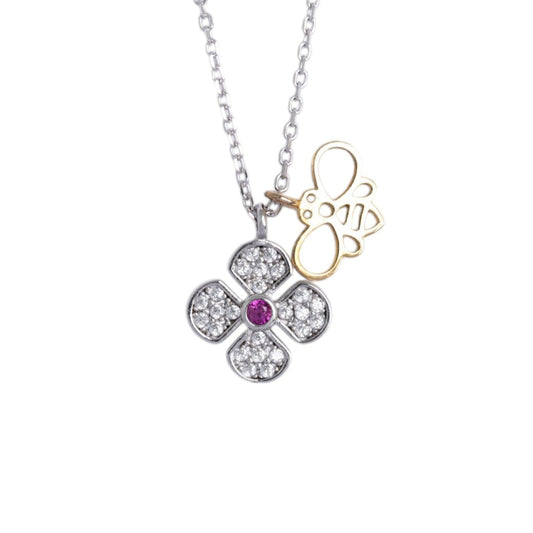 Flora Bee Necklace