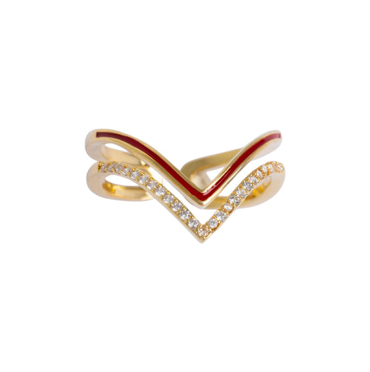 Elegant Tip Ring