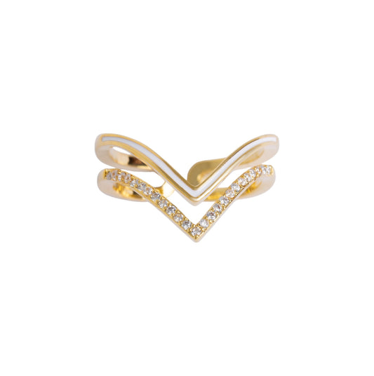 Elegant Tip Ring