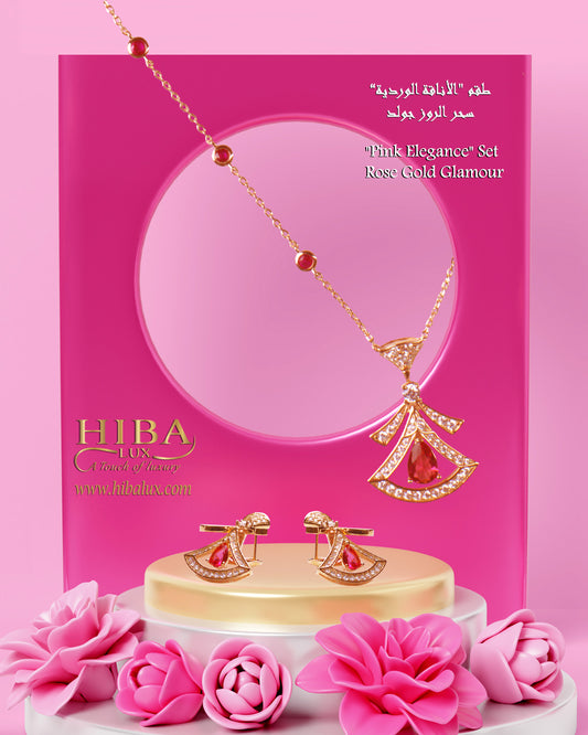 "Pink Elegance" Set – Rose Gold Glamour