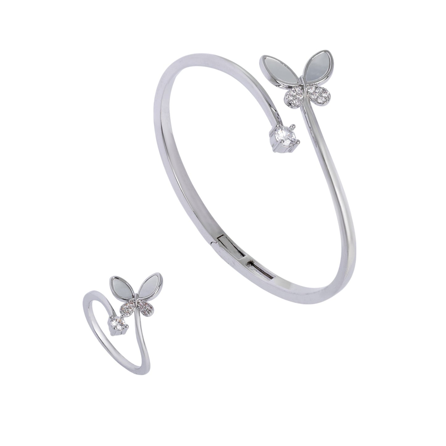 Butterfly Elegance Bangle Set