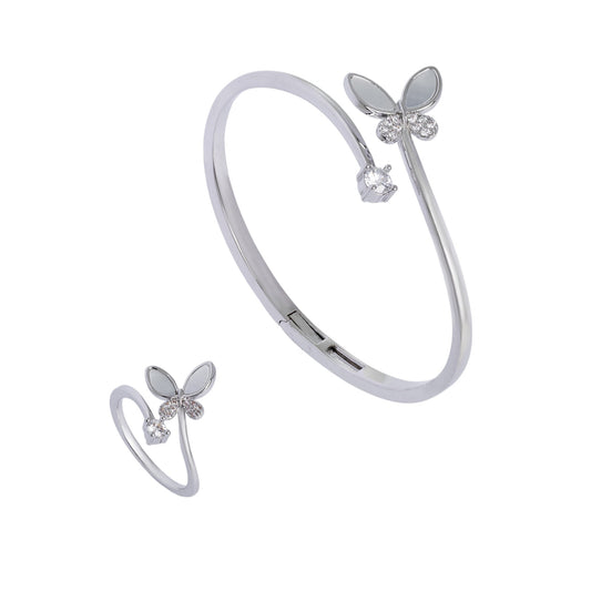 Butterfly Elegance Bangle Set