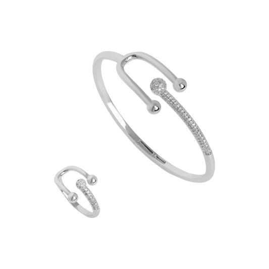 Orbit Elegance Bangle Set