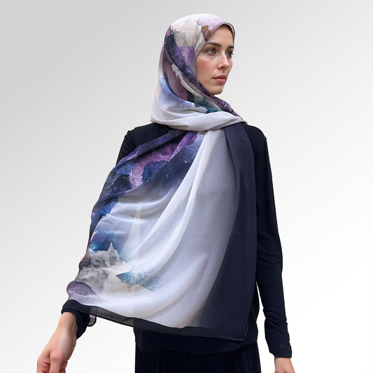 شيله طباعة ديجيتال