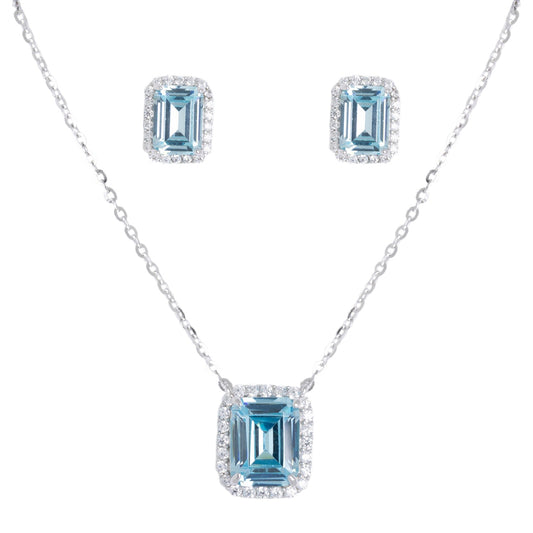 Classic Stone Necklace Set
