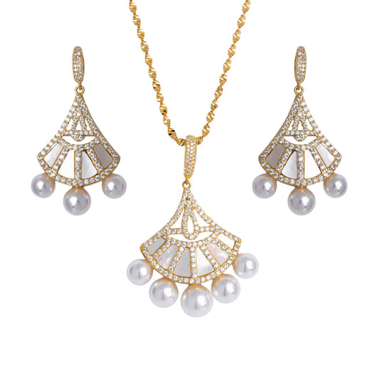 Luxe Arc Long Chain Set