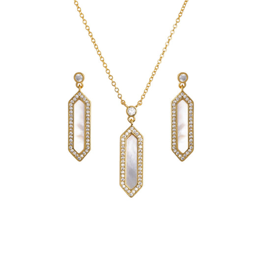 Prism Halo Necklace Set