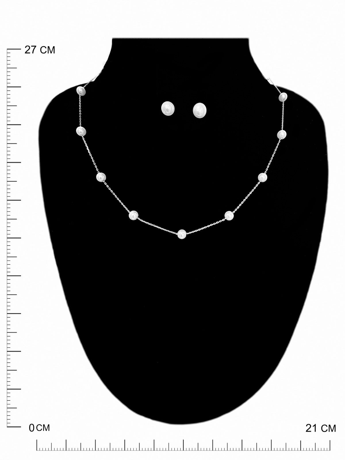 Ivory Pearl Necklace Set