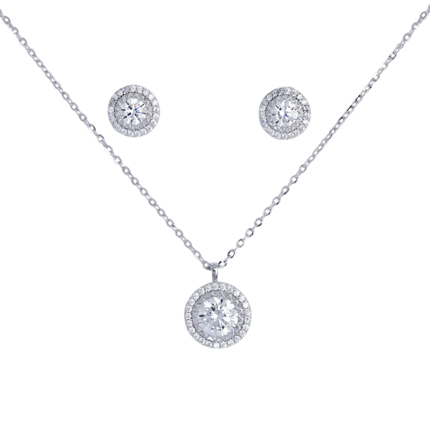 Solitaire Necklace Set