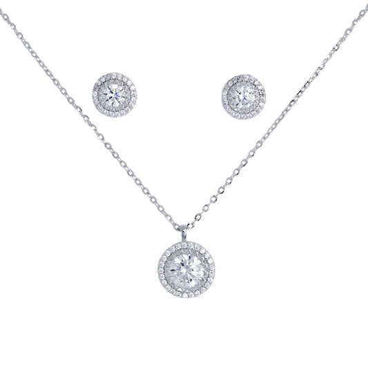 Solitaire Necklace Set